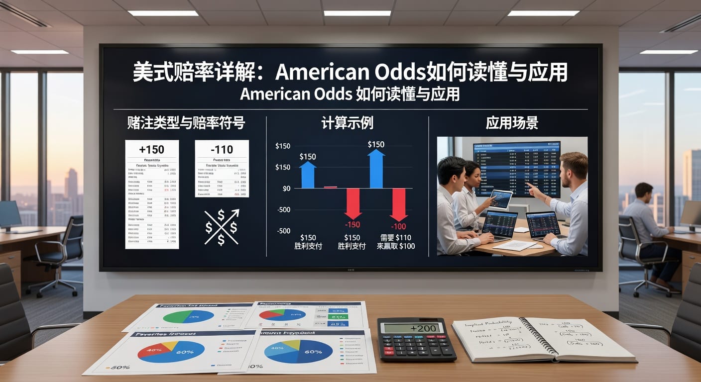 美式赔率 american odds 计算与换算入门 - 斗鱼体育官网