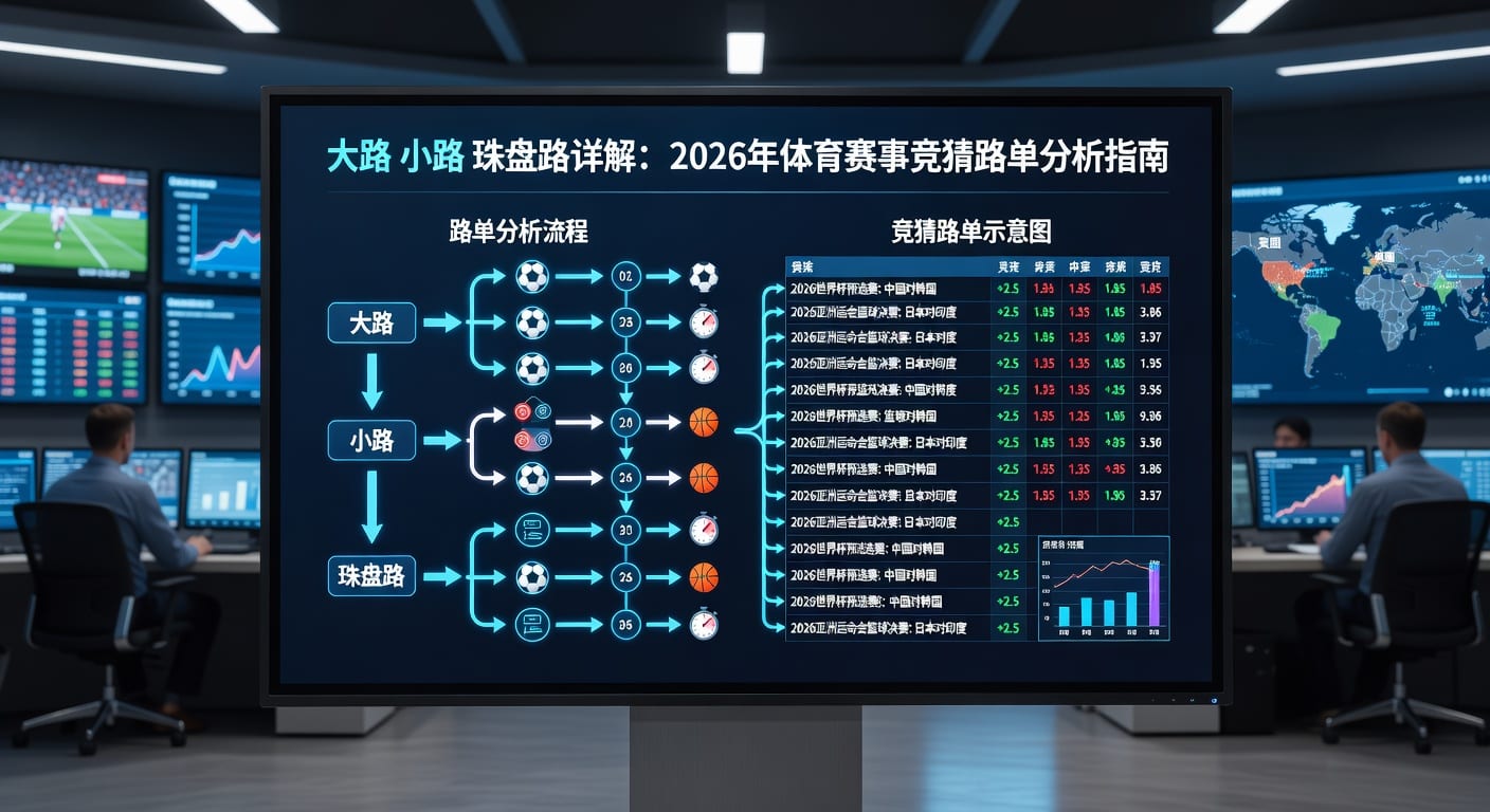 大路 小路 珠盘路 盘口节奏解读