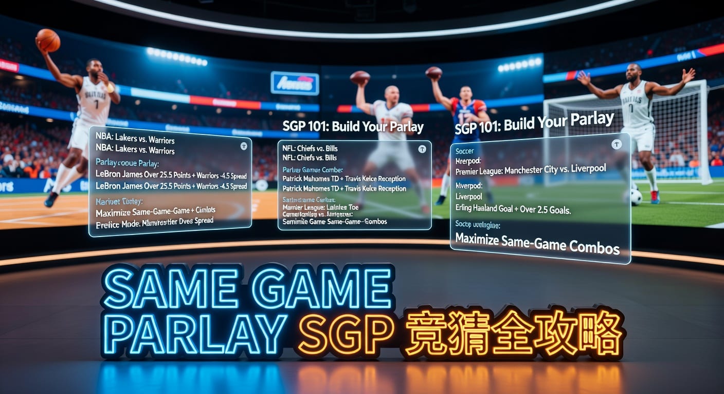 Same Game Parlay SGP 实战指南｜斗鱼体育官网