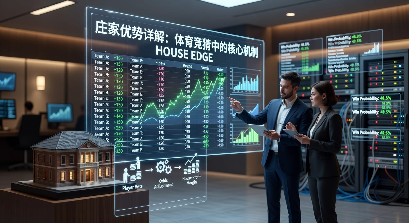 庄家优势 house edge：赔率结构与长期博弈