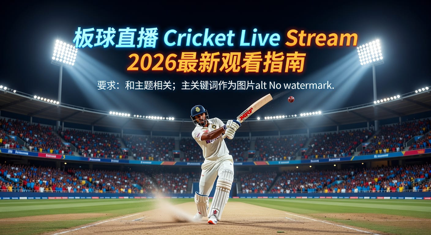 板球直播 Cricket Live Stream：2026观赛与投注技巧