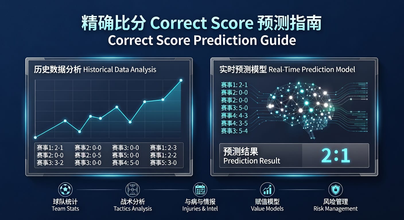 精确比分 correct score 实战指南｜投注技巧与思路